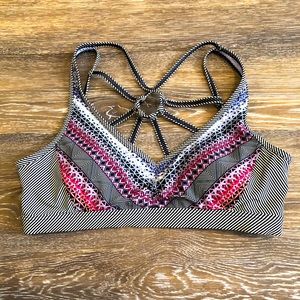 Cute sporty-style bikini top